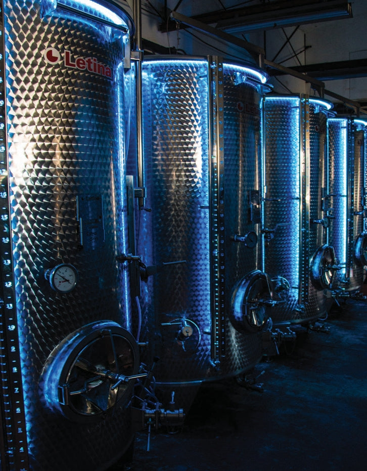 Produktion, analys och buteljering