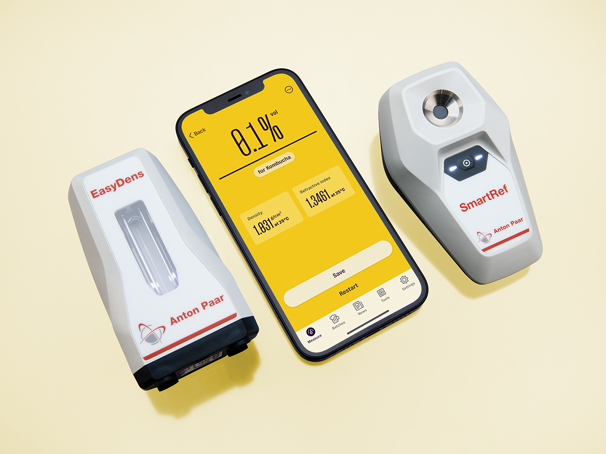 Easydens + smartref kombo från Anton Paar