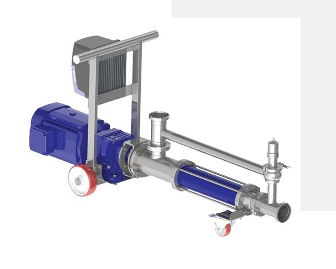 Mono skruvpumpar med clamps