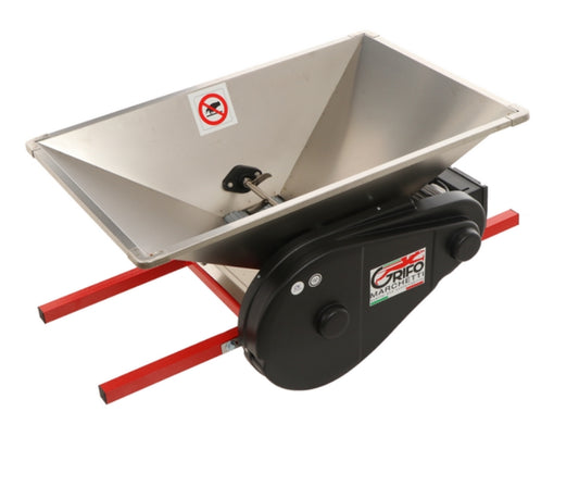 PIGMO stor elektrisk fruktkross i rostfritt stål