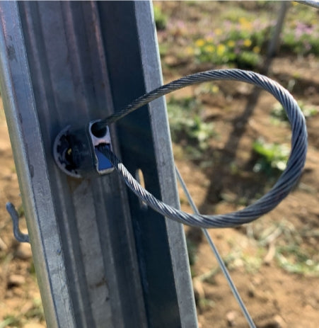 Gripple GPAK Plus M för ändstolpe i metall (2 st)