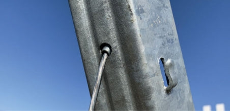 Gripple GPAK Plus M för ändstolpe i metall (2 st)