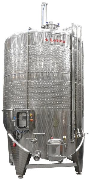 VIP serien av tankar för vinifiering och lagring, så kallade punch down