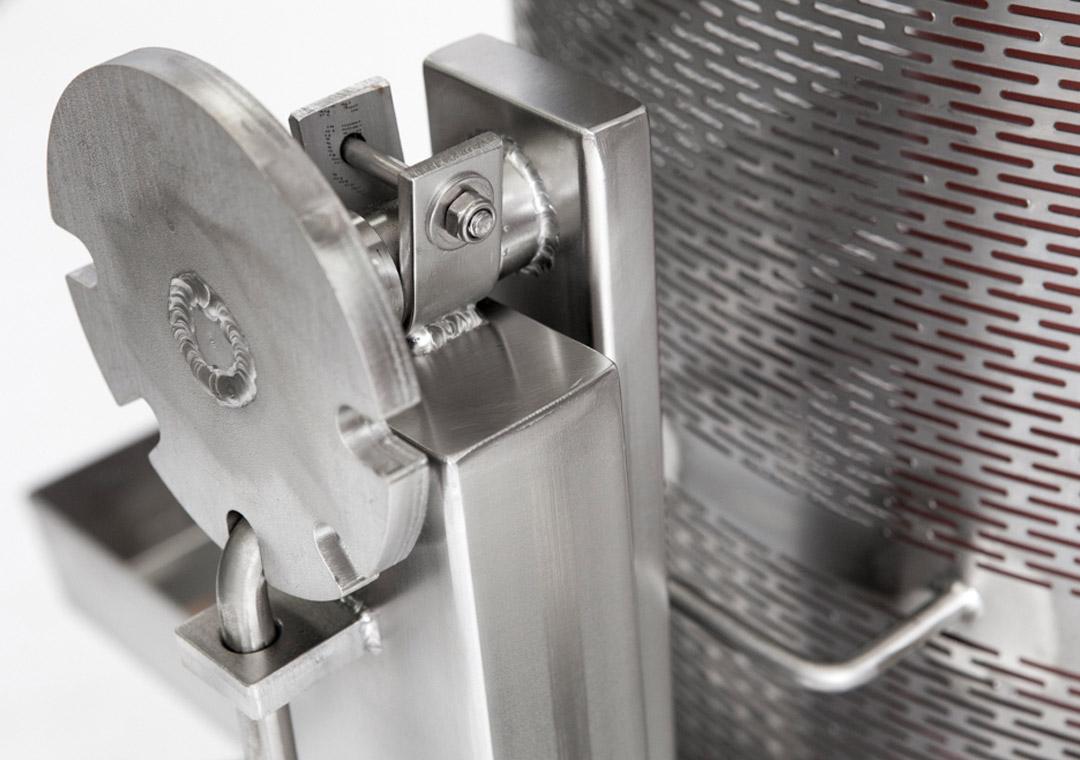 Hydropress Euroinox 160 liter helt i rostfritt
