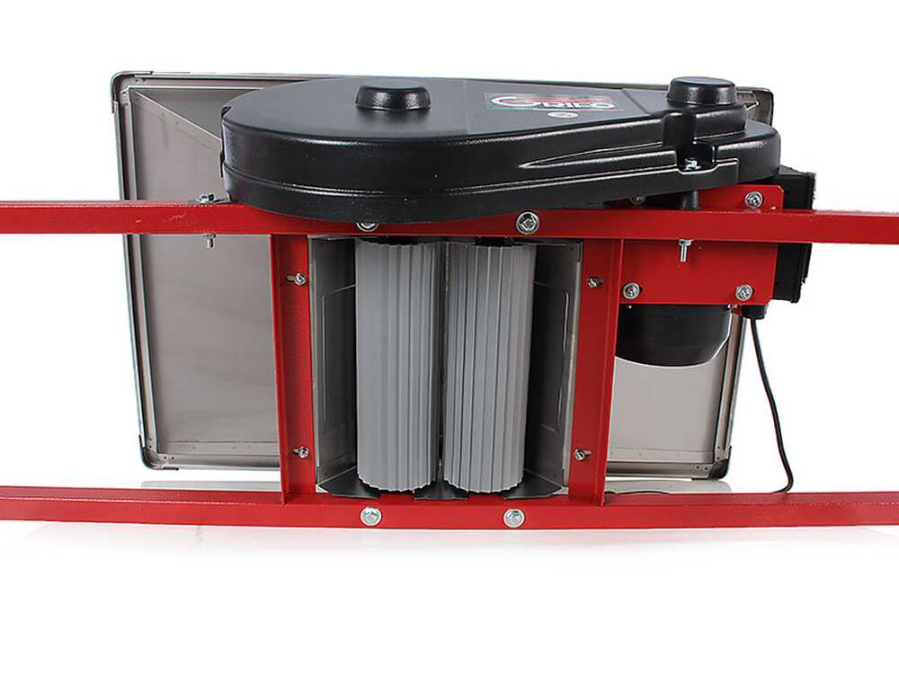 PMI rostfri elektrisk druvkross