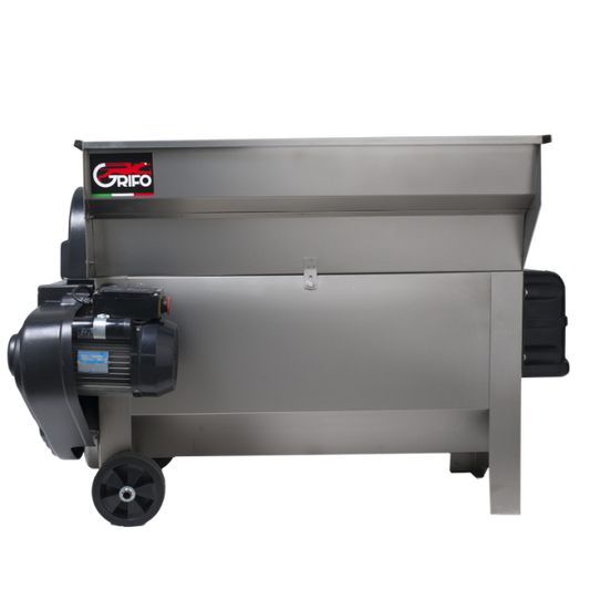 DVEP 30I Rostfri druvkross med pump, el