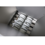 PIP manuell fruktkross i rostfritt stål