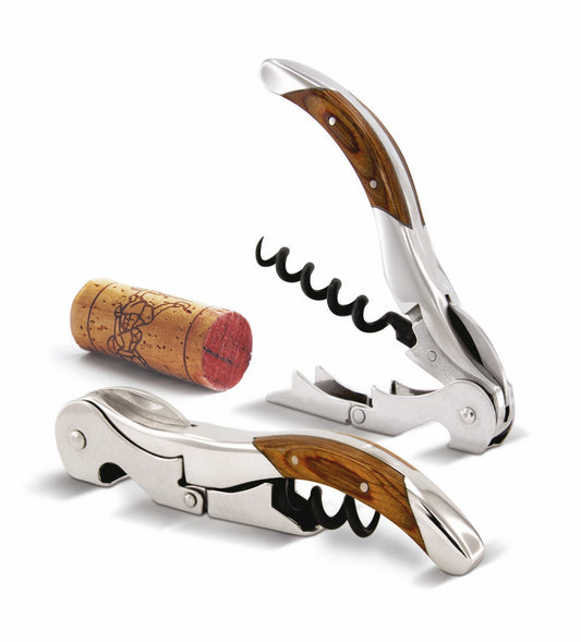 Vinöppnare Pulltaps Toledo Ek med läderfodral
