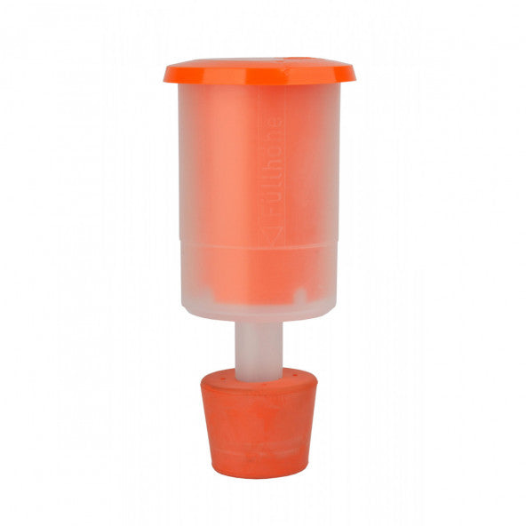 Speidel-airlock med gummipropp.