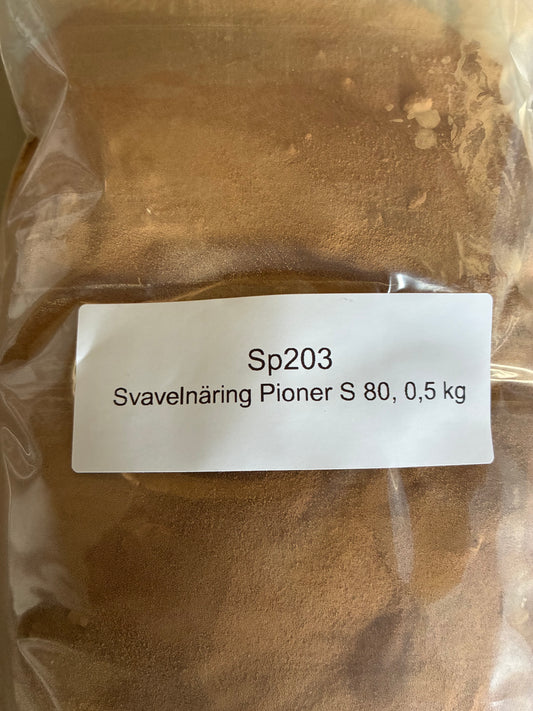 Svavelnäring Pioner S 80, 0,5 kg