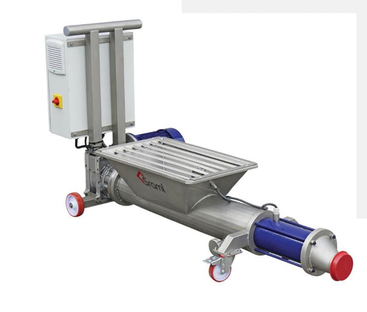 Mono skruvpumpar med tratt från Sraml