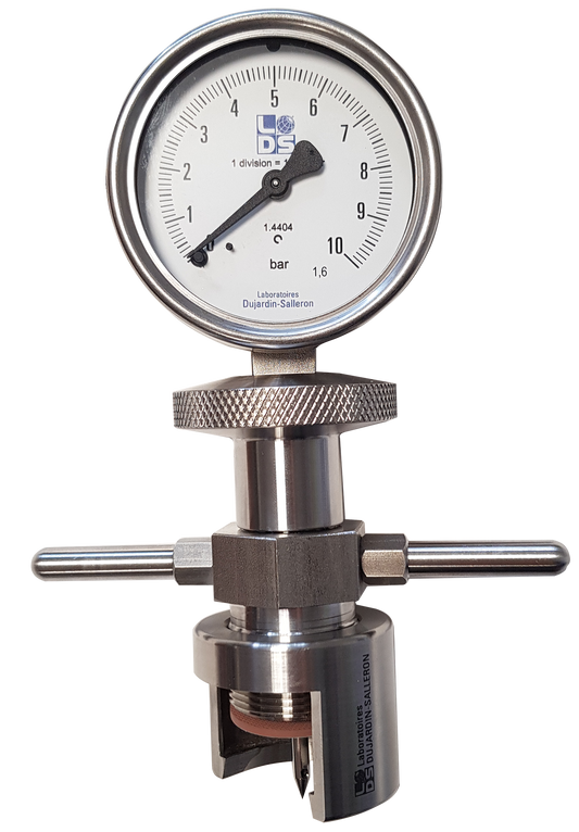 Aphrometer för "Crown cap"