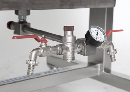 Hydropress Euroinox 160 liter helt i rostfritt