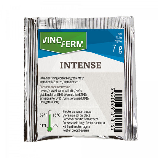 Torkad vinjäst Intense 7g från Vinoferm