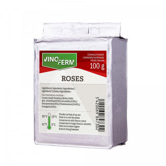 Torkad vinjäst Rosé 100g från Vinoferm
