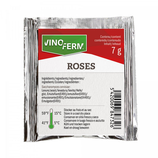 Torkad vinjäst Rosé 7g från Vinoferm