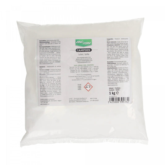 Kaliumsulfit Vinoferm campden 1 kg