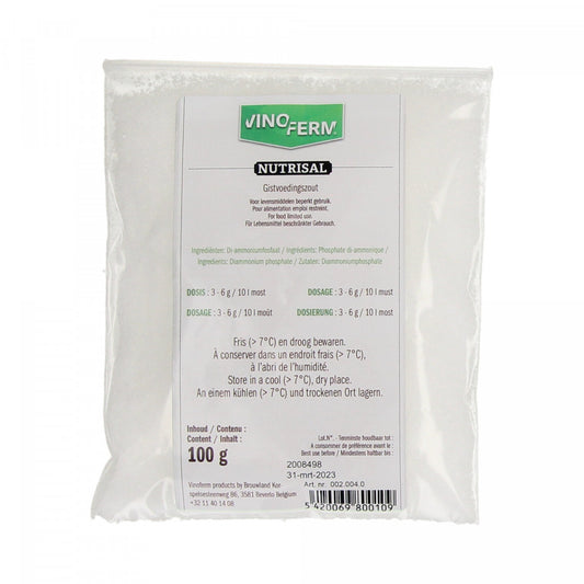 Jästnäring Vinoferm nutrisal 100g